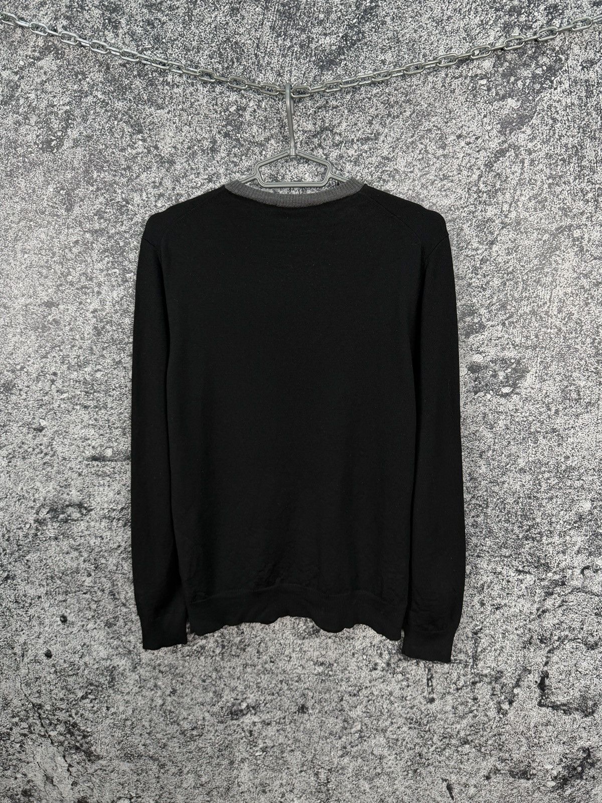 Hugo Boss Hugo Boss Extrafine Merino Wool Crew Sweater Pullover Size L Size US L / EU 52-54 / 3 - 10 Thumbnail