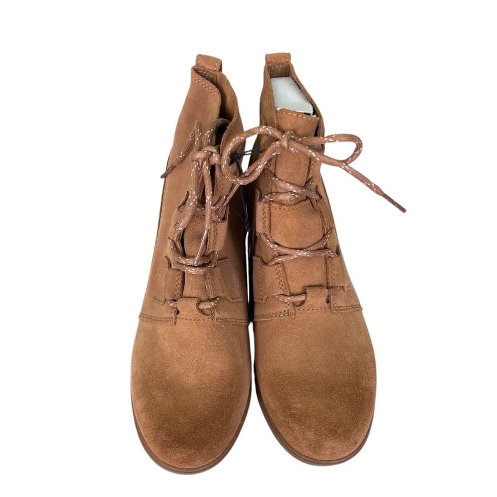 SOREL Sorel Evie Women's Waterproof Wedge Lace Up Boot Tan Size 8 Size US 8 / IT 38 - 7 Thumbnail