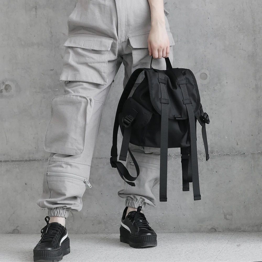 Japanese Brand × Vintage Causal Waterproof Nylon American Style Unisex Backpack Size ONE SIZE - 6 Thumbnail