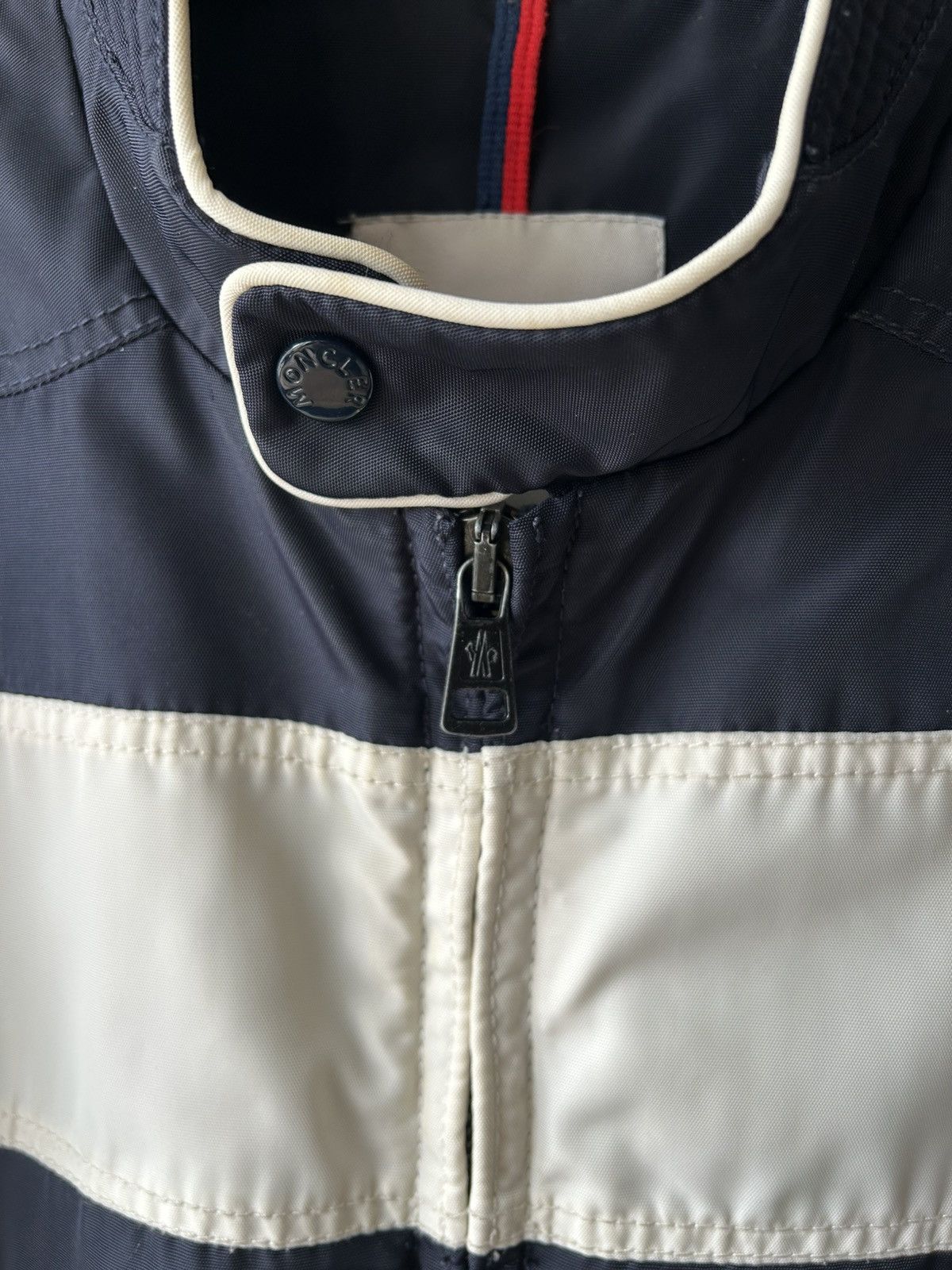 Moncler Vintage Moncler Light Moto Biker Jacket Size US M / EU 48-50 / 2 - 11 Thumbnail