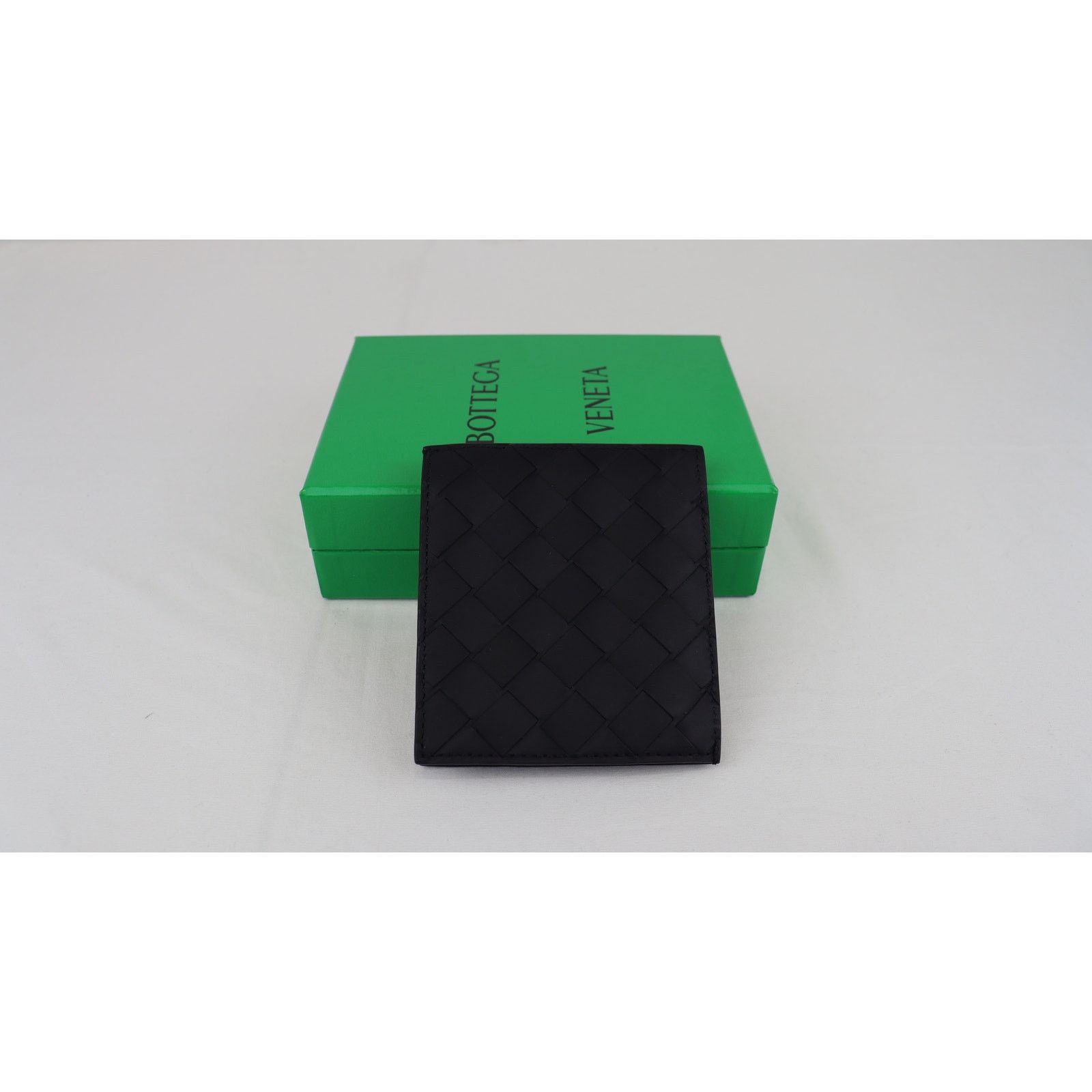 Bottega Veneta o1rshd1 Size: OS / Intreccio Wallet in Midnight Blue Size ONE SIZE - 6 Thumbnail