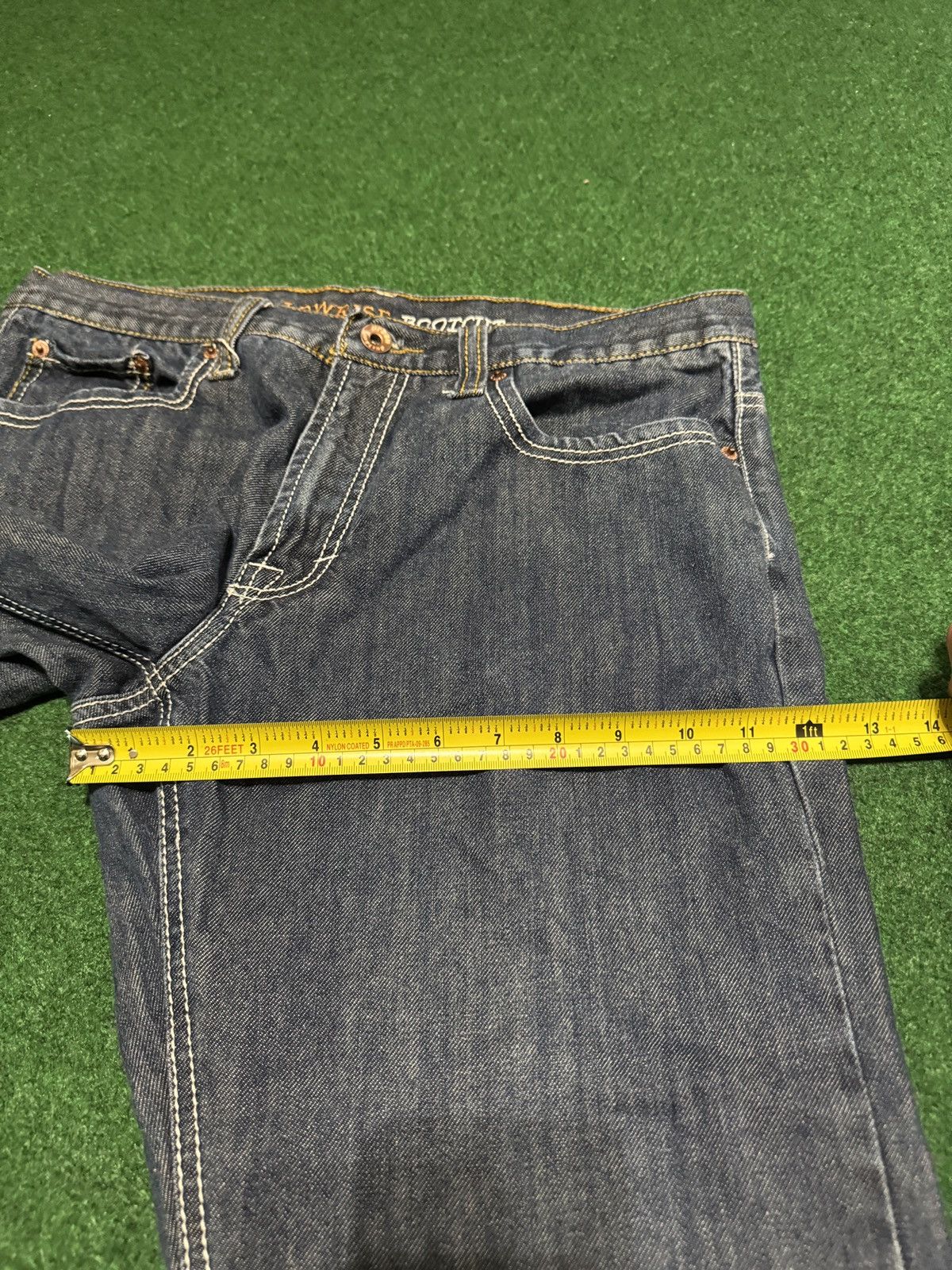 Urban Up Low Rise Bootcut Y2K Vintage 34x30 Flar Urban Up Jeans Size US 34 / EU 50 - 9 Thumbnail