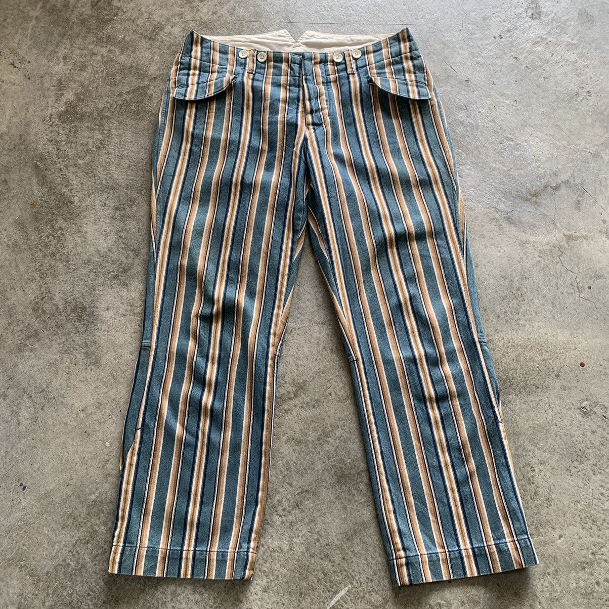 45rpm 45rpm Vintage Suspenders Trousers Style Kapital Size US 29 - 1 Thumbnail