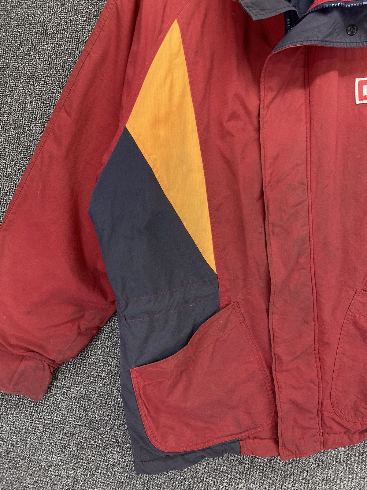 Japanese Brand Vintage ENEOS Workwear Spell Out Logo Bomber Jacket Size US L / EU 52-54 / 3 - 5 Thumbnail