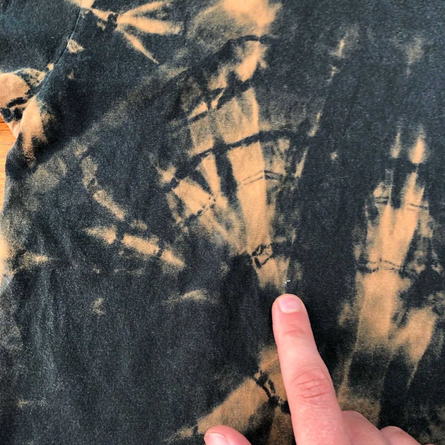 Polo Ralph Lauren VINTAGE Polo Ralph Lauren T-Shirt Classic, Tie Dye, Black, Cotton, Short Sleeve, Crew Neck, S, Men, Regular Fit, Acid Wash, 80s/90s Theme Size US S / EU 44-46 / 1 - 4 Thumbnail