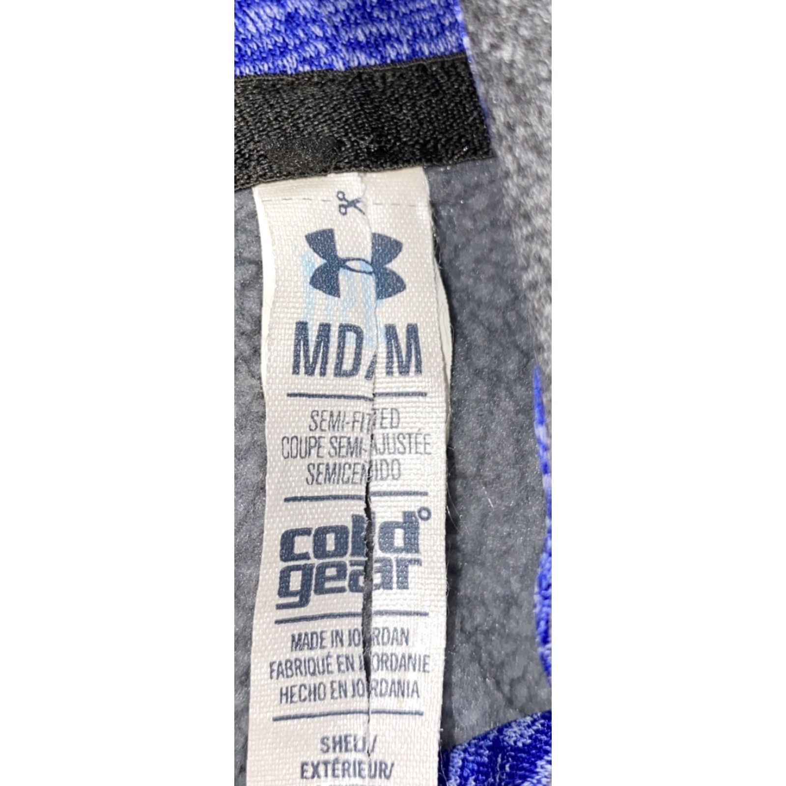 Under Armour Under Armour Hoodie Mens Pullover Drawstring Size M Gray Polyester Size US M / EU 48-50 / 2 - 6 Thumbnail
