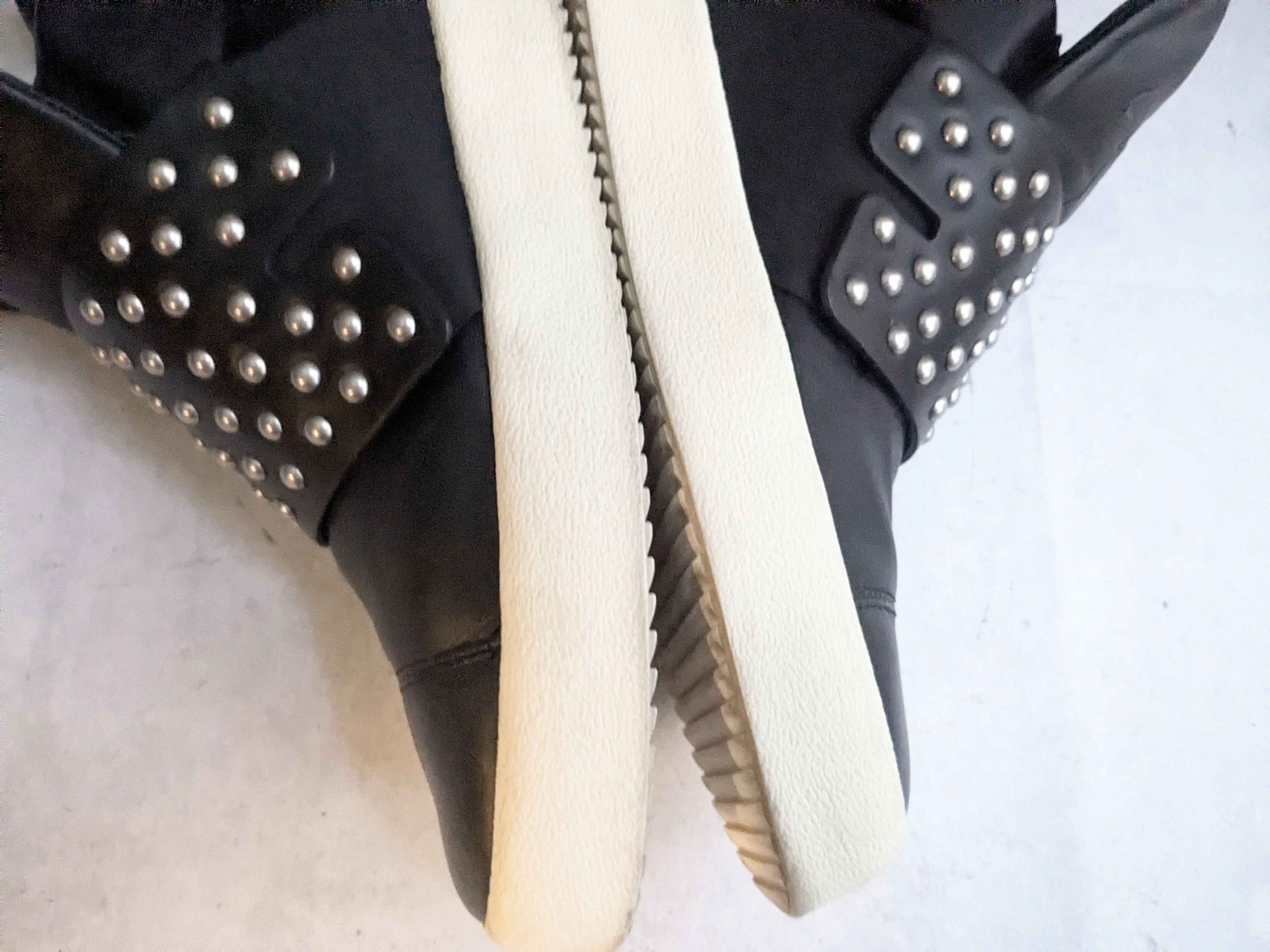 Giuseppe Zanotti Giuseppe Zanotti Sneakers 9.5 42.5 Black High Tops White Size US 9.5 / EU 42-43 - 9 Thumbnail