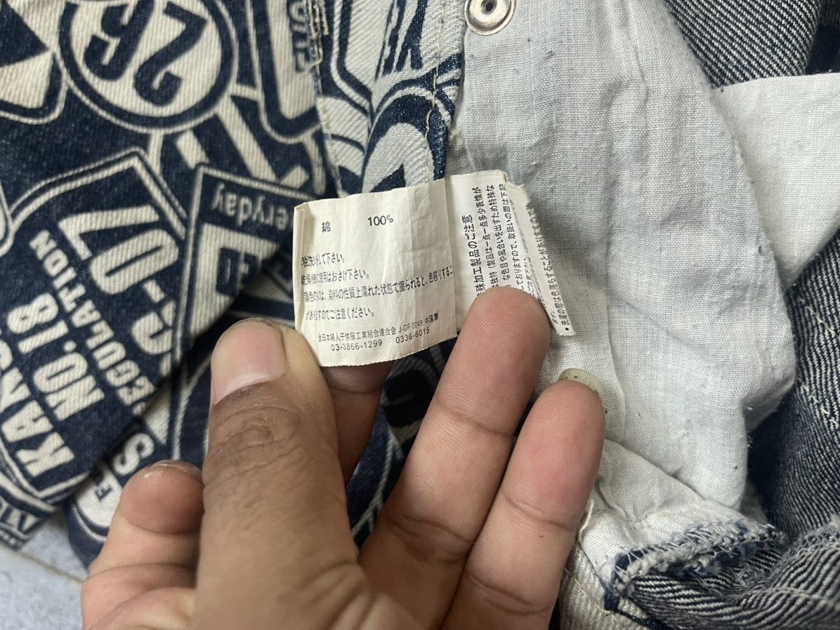 Japanese Brand Vintage Original Jeans Fullprint Hysteric Glamour Style Size US 34 / EU 50 - 11 Thumbnail