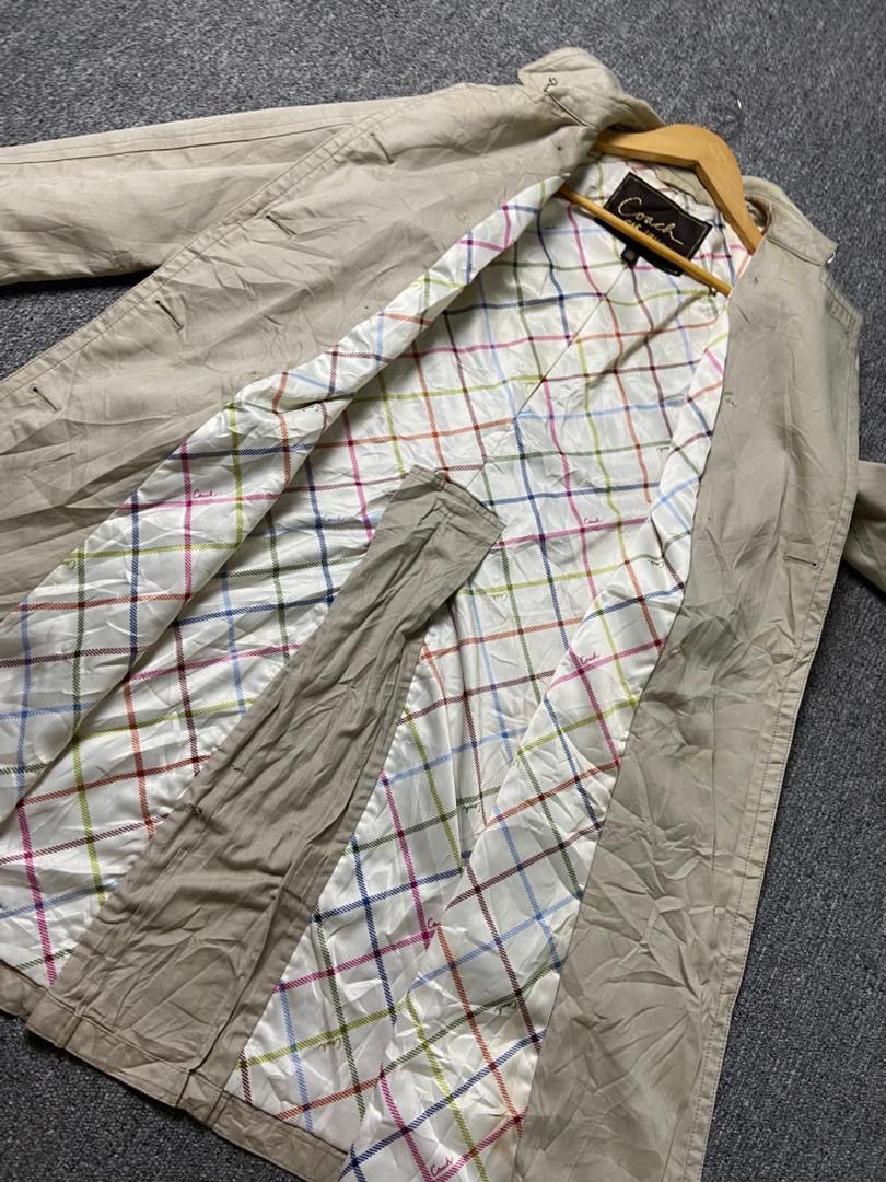 Coach Coach Est 1941 Double Breasted Trench Coat (191) Size US S / EU 44-46 / 1 - 6 Thumbnail