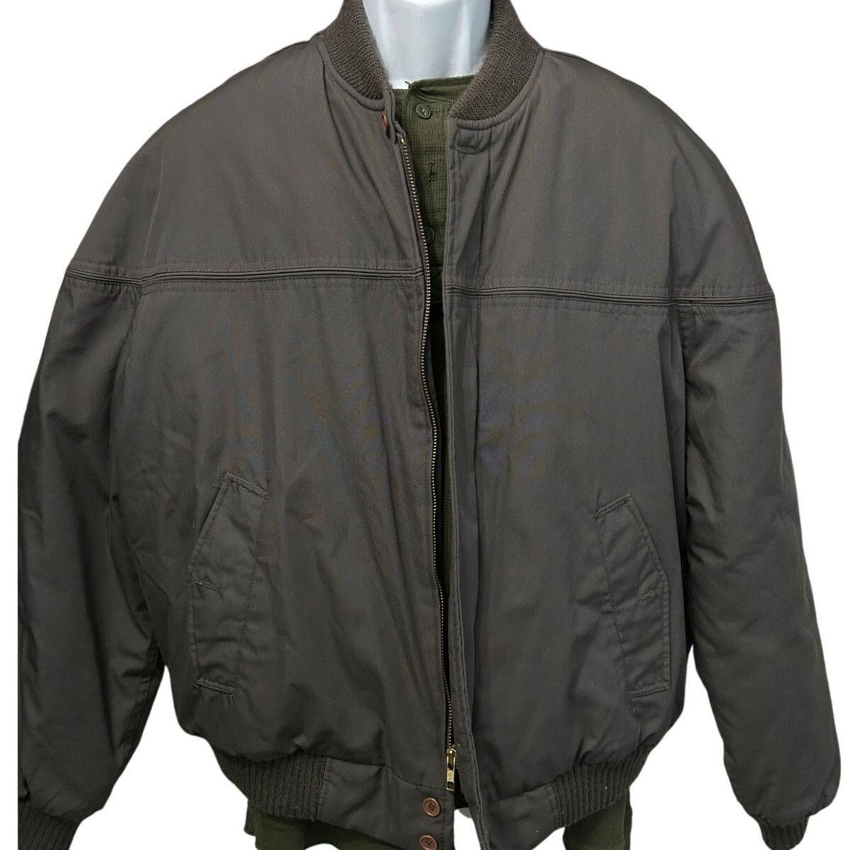 Other Midwest Traders Brown Workwear Bomber Jacket XL Size US XL / EU 56 / 4 - 2 Thumbnail