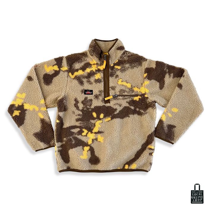 売れ travis scott half-zip sherpa pullover | www.lasibieni.ro