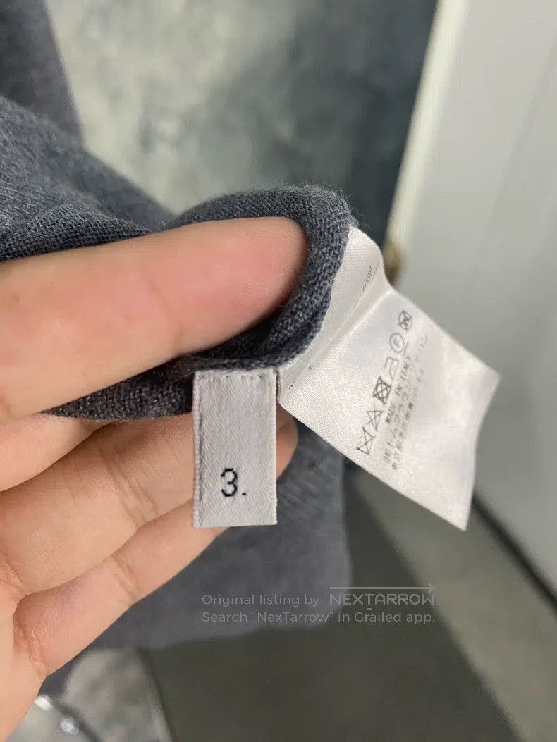 Thom Browne Thom Browne Pure Wool Long-Sleeve Knit Top Size US L / EU 52-54 / 3 - 5 Thumbnail