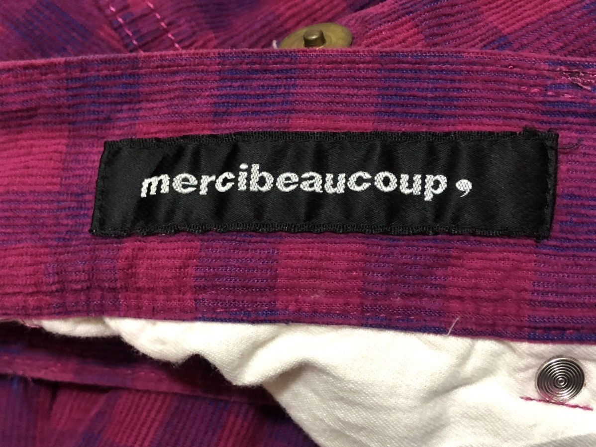 Issey Miyake RARE MERCIBEAUCOUP Japan CHECKERED Corduroy Trousers Pants Size US 32 / EU 48 - 10 Thumbnail