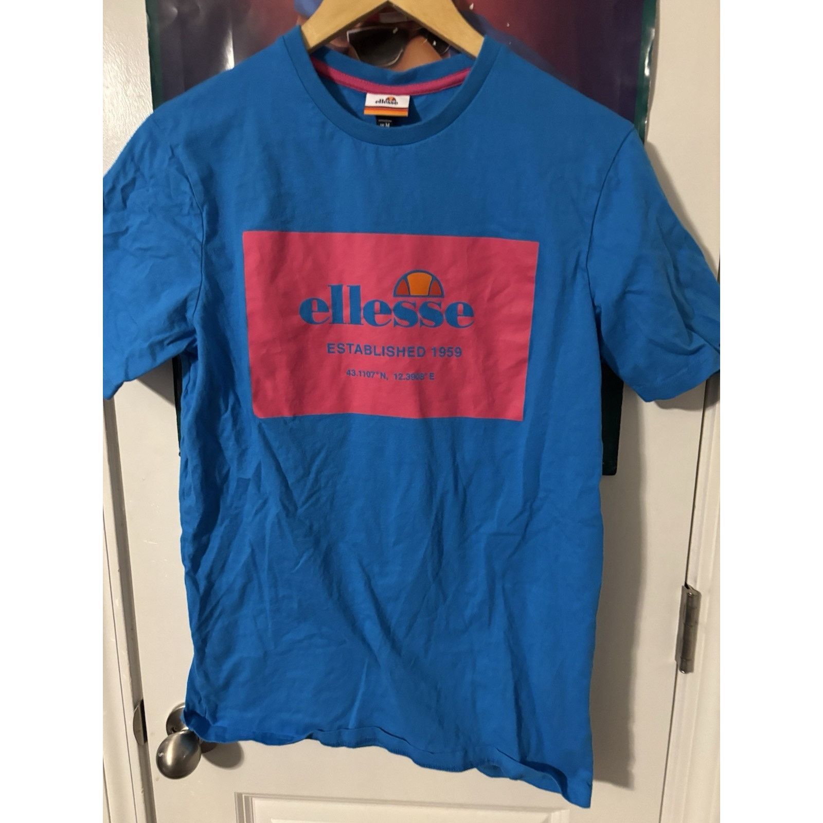 The Unbranded Brand blue ellesse spellout Uk Medium Size US XL / EU 56 / 4 - 3 Thumbnail