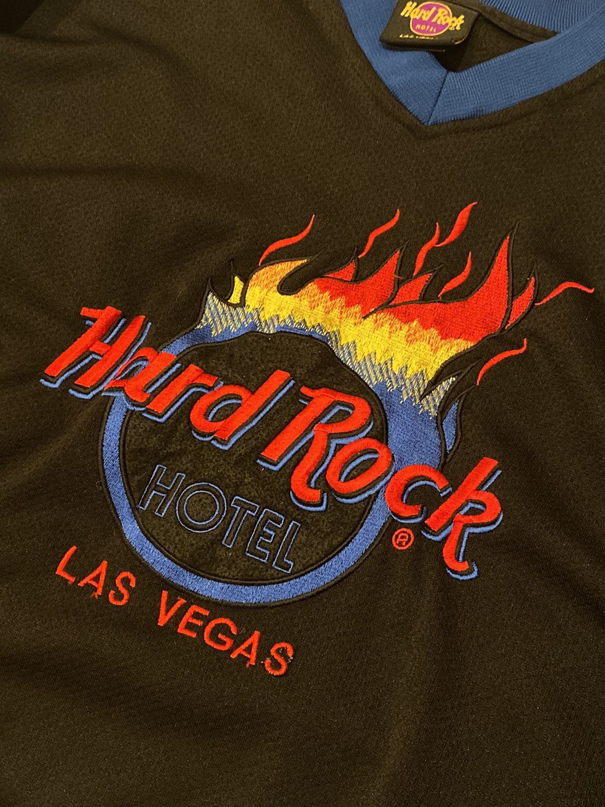 Hard Rock Cafe Vintage Hard Rock Cafe Hockey Sweater Size US L / EU 52-54 / 3 - 3 Thumbnail