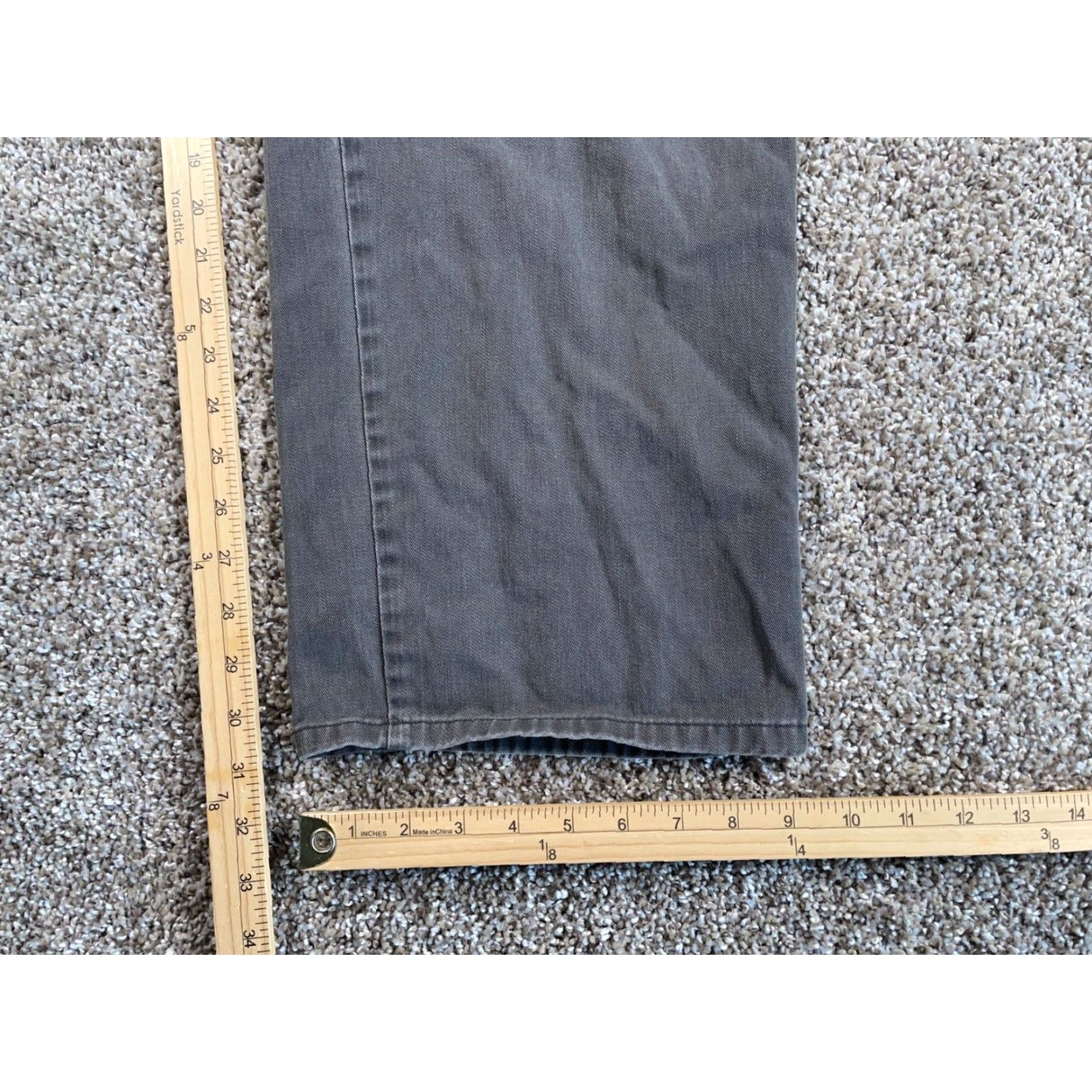 Polo Ralph Lauren VINTAGE Polo Ralph Lauren Men's Pleated Chino Pants Size 36 Gray Cotton Retro 90s Casual Size US M / EU 48-50 / 2 - 6 Thumbnail