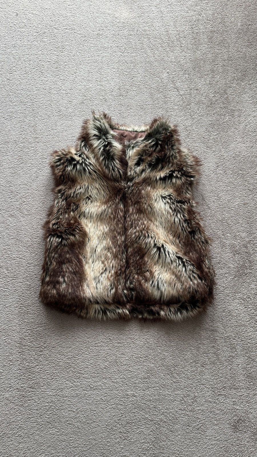 14th Addiction Y2K Faux Fur Vest Jacket Goth Playboi Hysteric Glamour Vibe Size M / US 6-8 / IT 42-44 - 1 Thumbnail