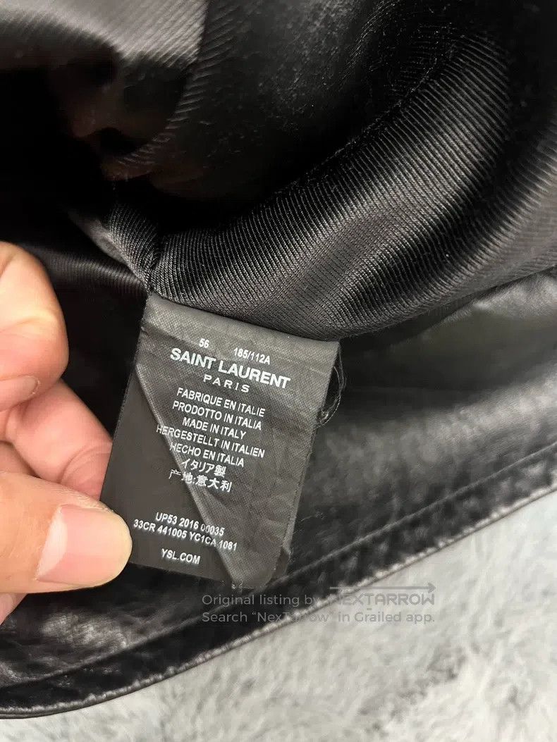 Saint Laurent Paris Saint Laurent Paris Multi-zip Sheepskin Studs Guitar Leath Size US XL / EU 56 / 4 - 5 Thumbnail