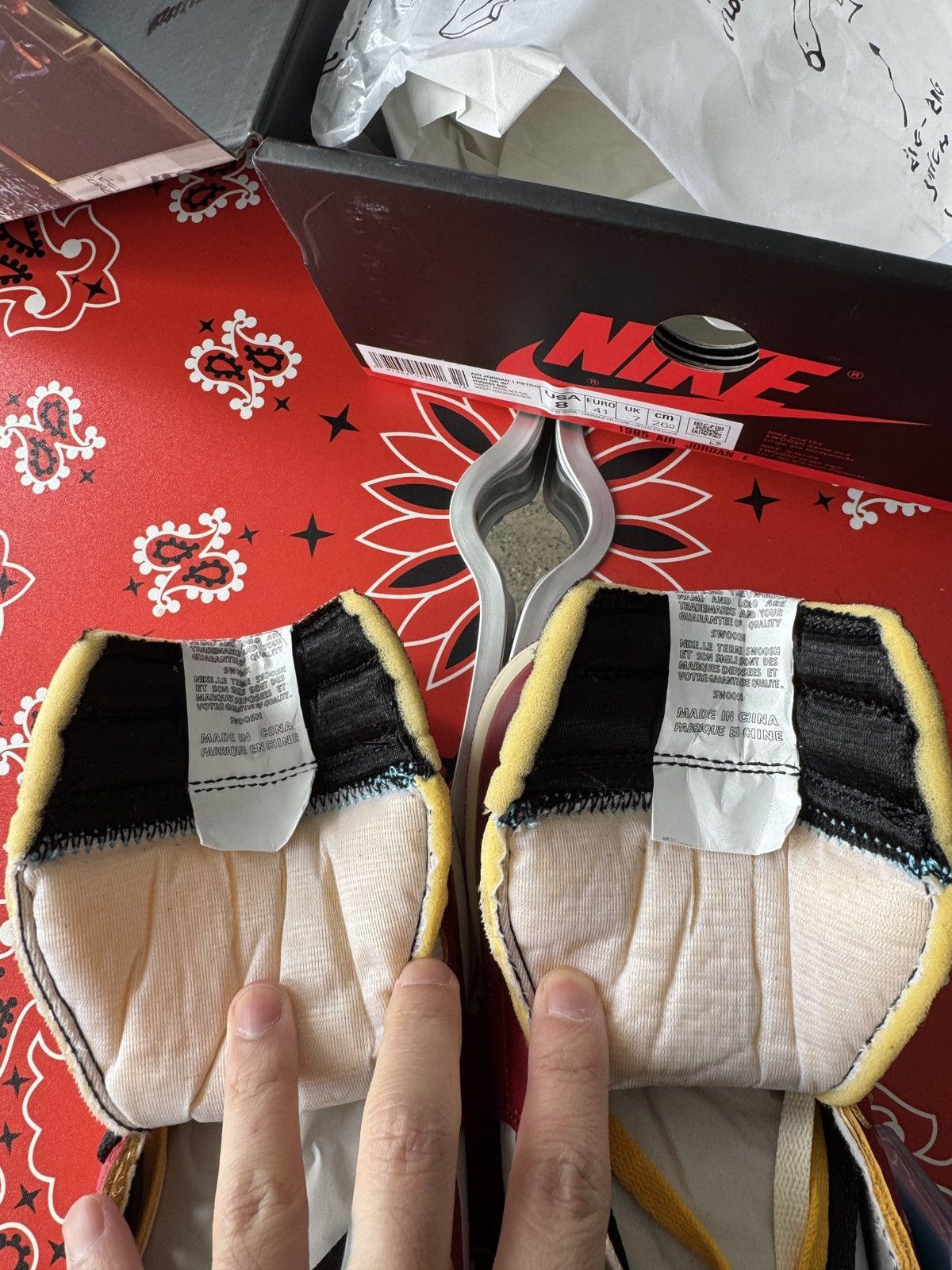 Jordan Brand × Nike × Union LA Union Jordan 1 Size US 8 / EU 41 - 6 Thumbnail