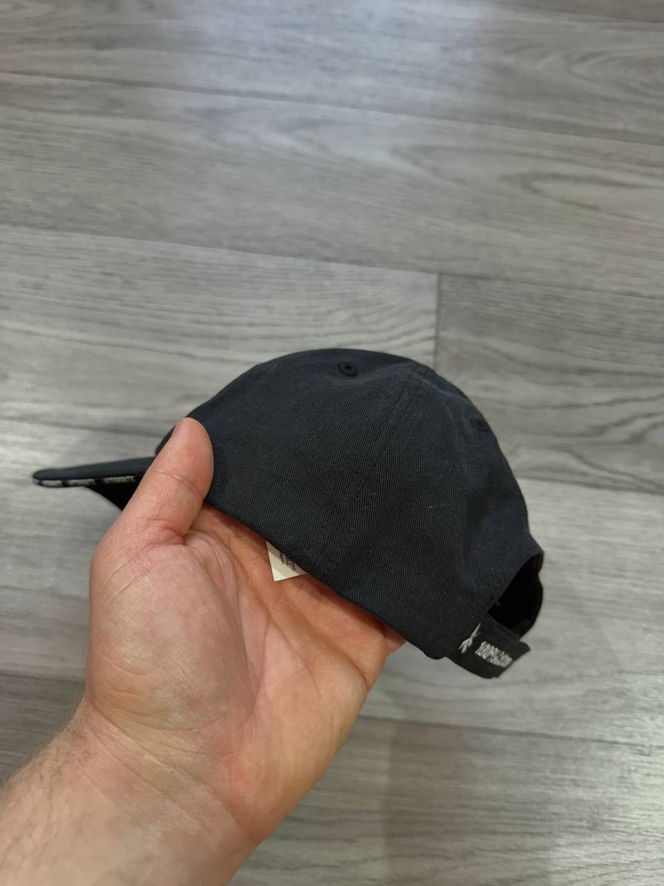 Reebok × Vetements Vetements Reebok Logo Embroidered Cotton Twill Baseball Cap Size ONE SIZE - 6 Thumbnail