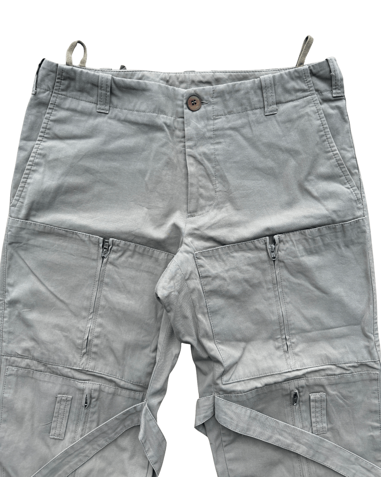 Helmut Lang Helmut Lang FW99 Multi-Zip Bondage Cargo Pants Size US 30 / EU 46 - 4 Thumbnail