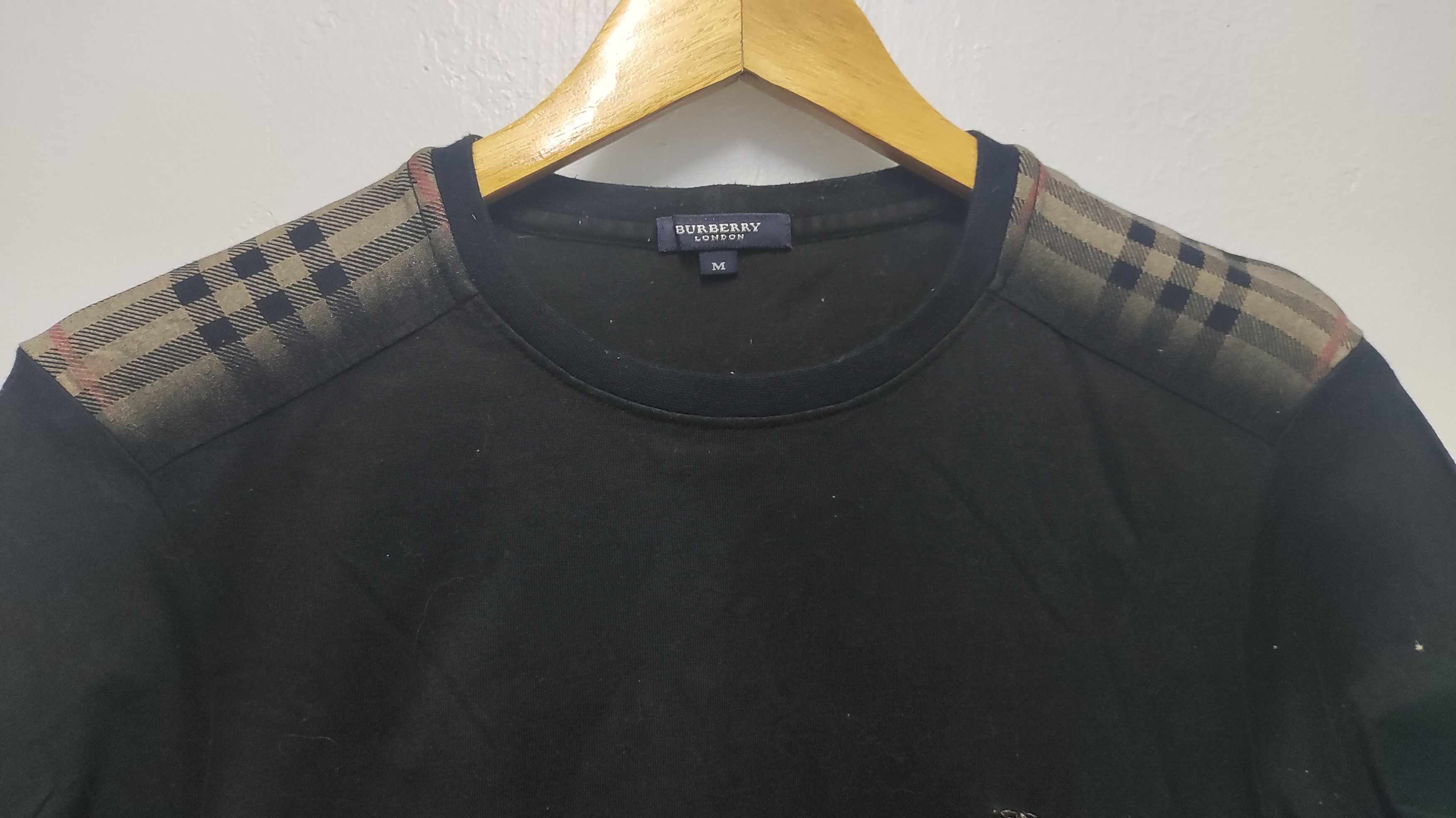 Burberry × Designer BURBERRY LONDON t shirt vintage nova check Size US M / EU 48-50 / 2 - 4 Thumbnail