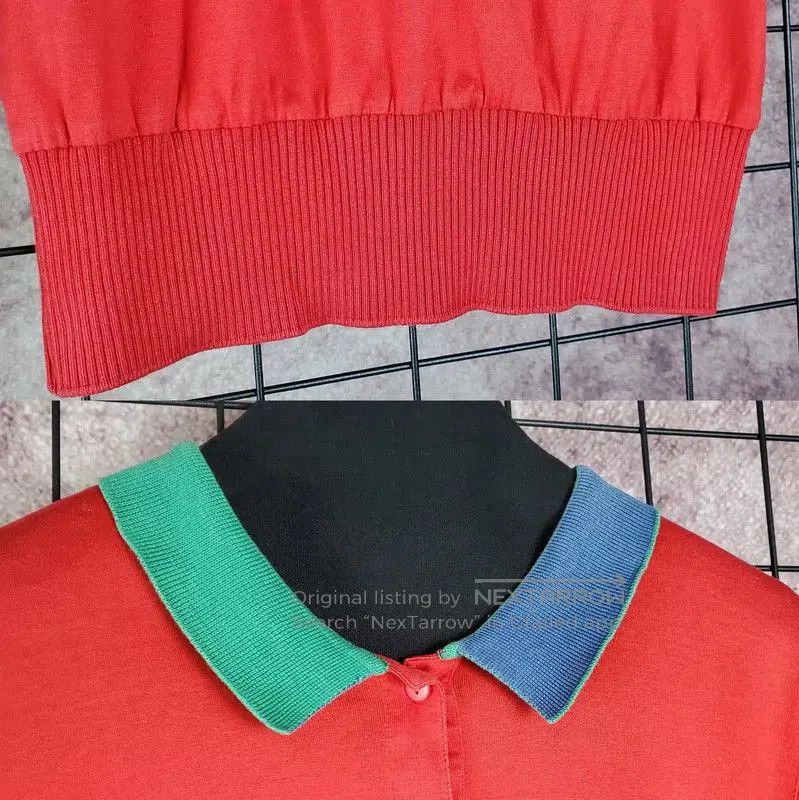 Dior Dior Red Cotton Embroidered Logo Short Sleeve T. Size M / US 6-8 / IT 42-44 - 6 Thumbnail