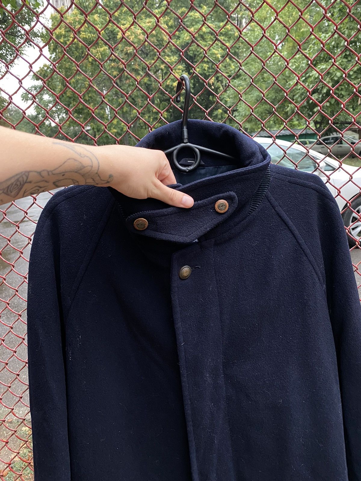 Corneliani RARE❗️Corneliani wool and cashmere coat 90s Size US XL / EU 56 / 4 - 4 Thumbnail