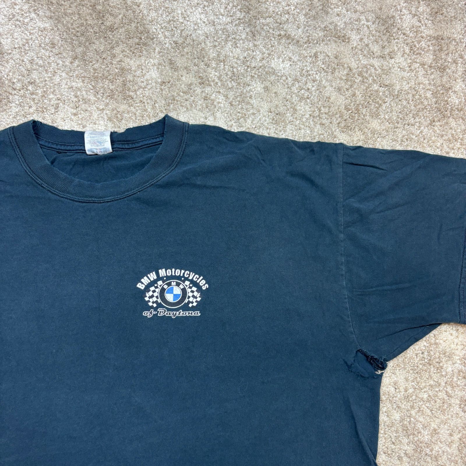 Jerzees BMW Motorcycles of Daytona Short Sleeve Shirt Men's 2XL Y2K Size US XXL / EU 58 / 5 - 4 Thumbnail