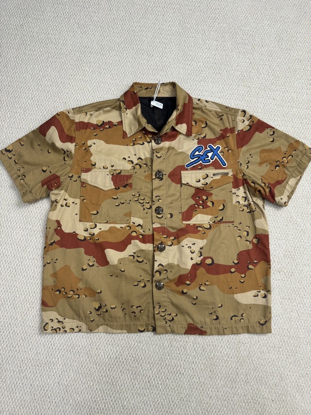 Chrome Hearts Chrome hearts camo shirt Size US XL / EU 56 / 4 - 1 Thumbnail