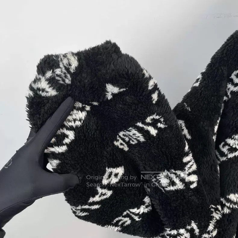 Balenciaga Balenciaga Black teddy bear Logo all-over print loose zipp Size XXS / US 00 / IT 34 - 5 Thumbnail