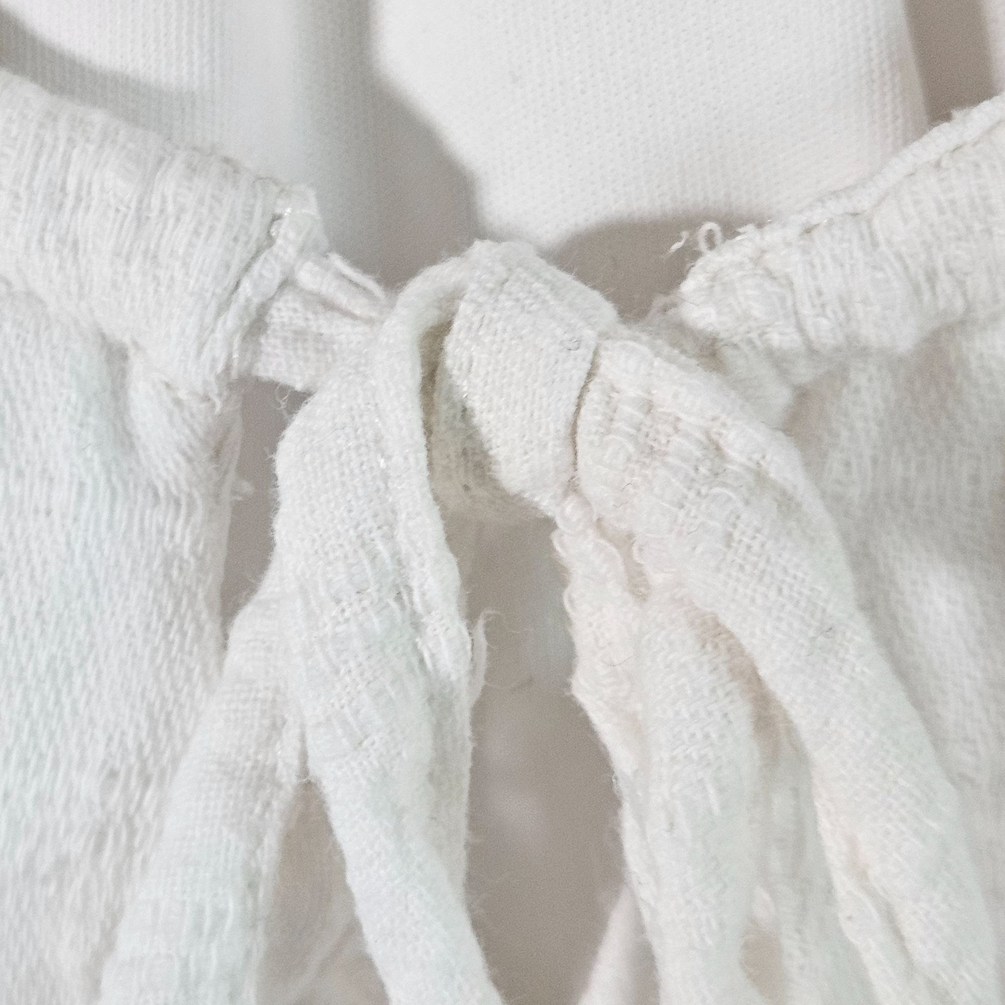 Other Sadie & Sage Cream Mini M Cottagecore Romantic Summer Peasan Size M / US 6-8 / IT 42-44 - 6 Thumbnail
