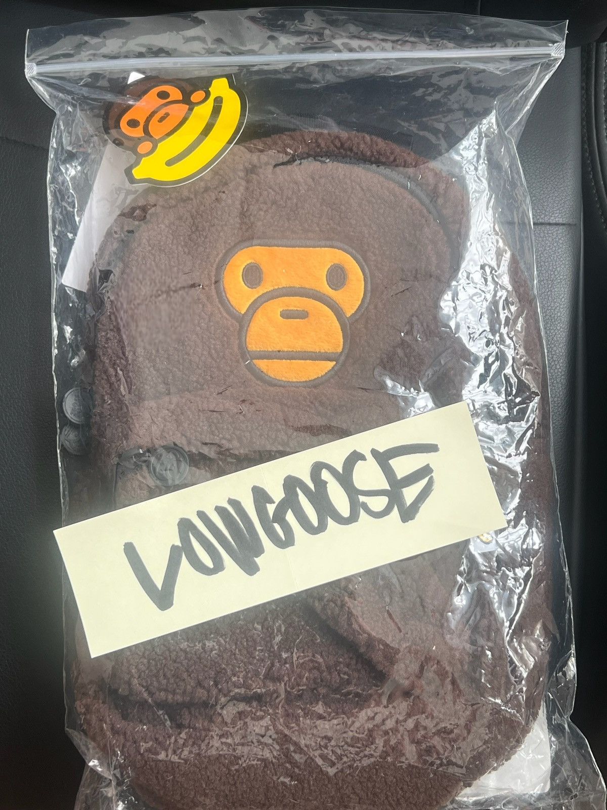 Bape BAPE Baby Milo Mini Fur Backpack Plush A Bathing Ape