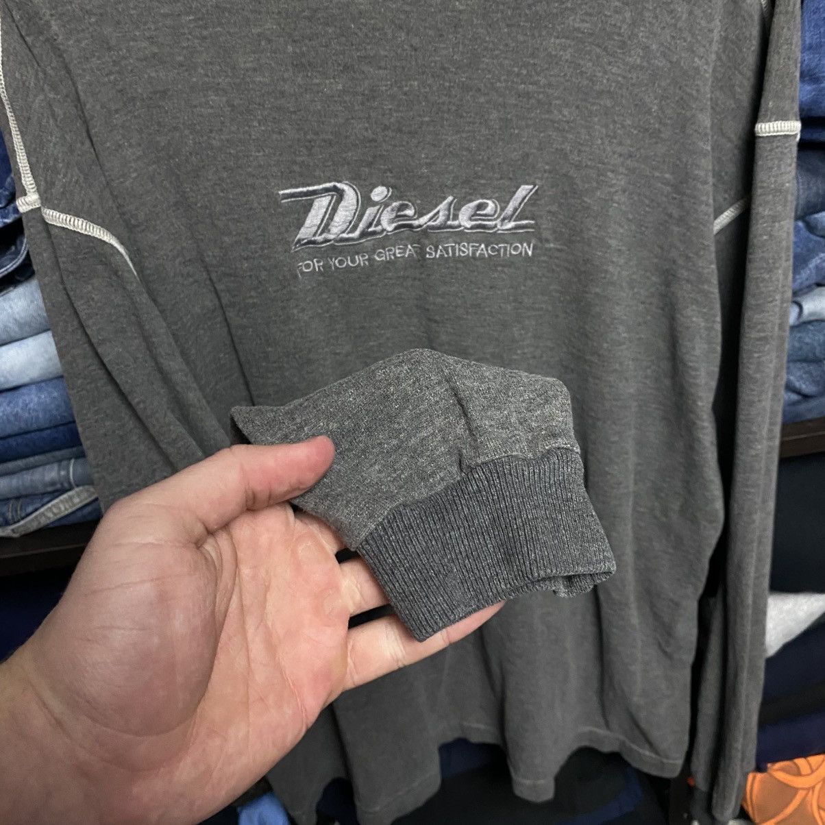Diesel Vintage Diesel Big Logo y2k japanese opium 90’s longsleeve Size US M / EU 48-50 / 2 - 6 Thumbnail