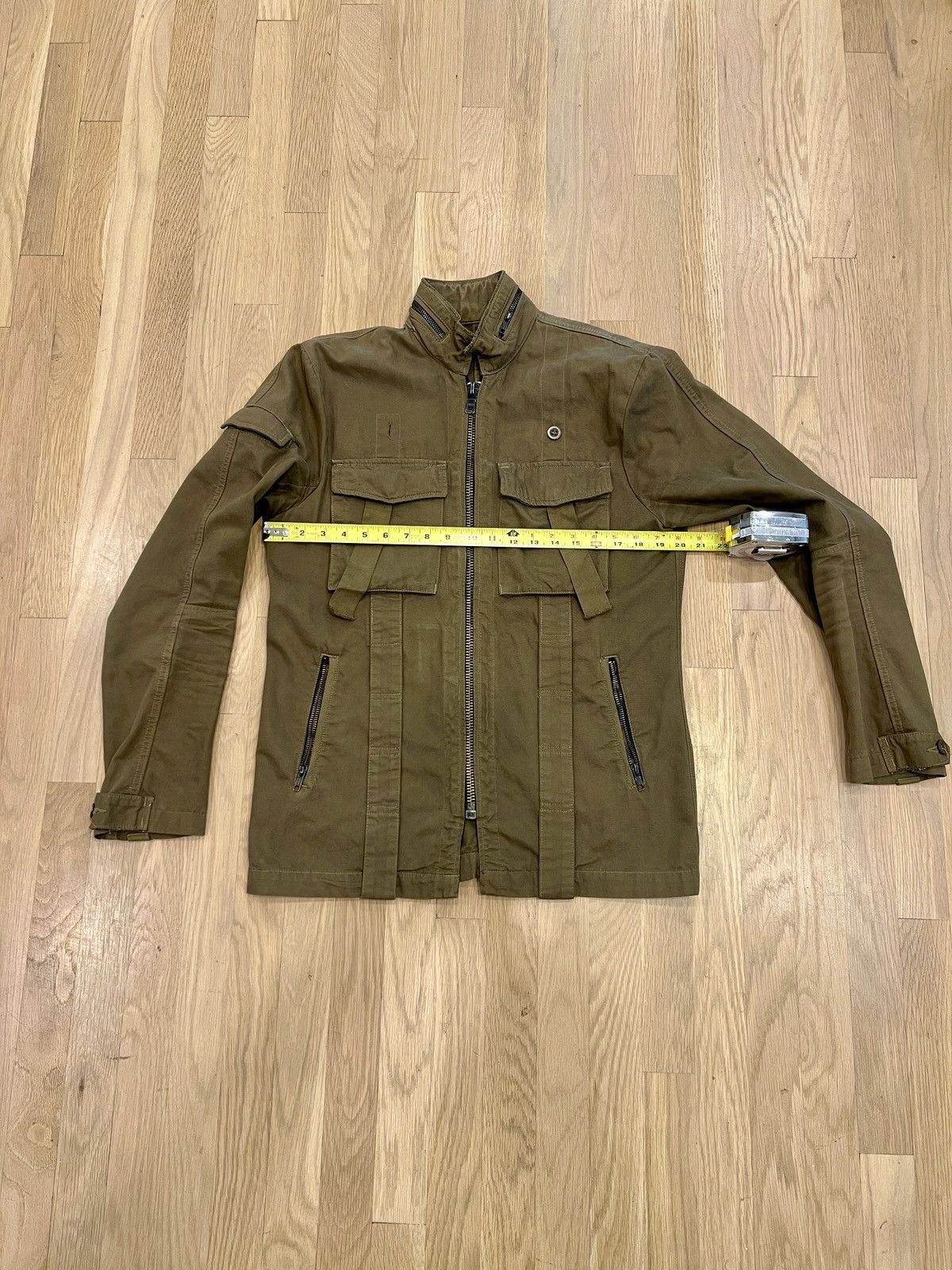 Nice Collective Nice Collective olive asymmetric deconstructed military y2k Size US S / EU 44-46 / 1 - 1 Thumbnail
