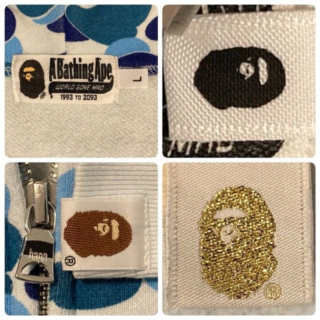 Bape BAPE × Medicom Toy BE@R full zip hoodie ABC camo blue APE Size US L / EU 52-54 / 3 - 7 Thumbnail