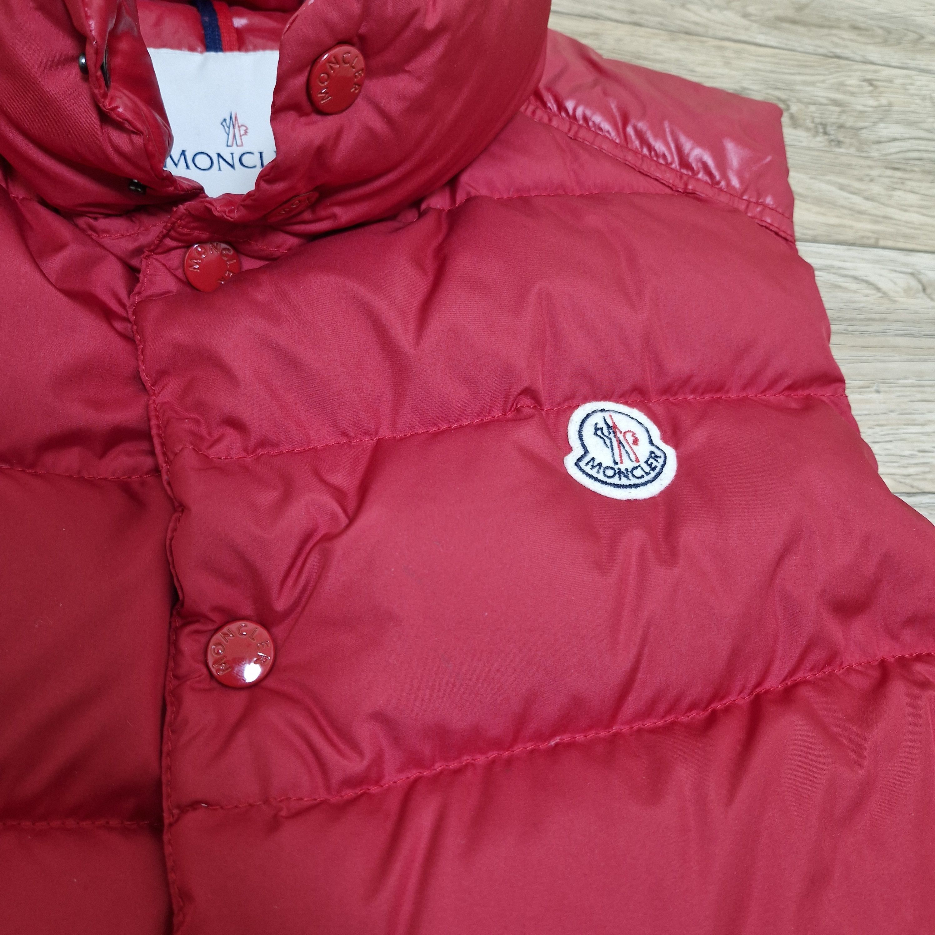Moncler MONCLER Gilet Red Puffer Vest Size US M / EU 48-50 / 2 - 5 Thumbnail