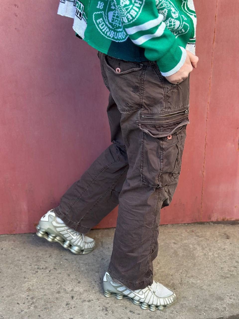 Grundens VTG Multi-pocket Pants Crazy Fir Size 32 Y2K 00s USA Hype Size US 32 / EU 48 - 2 Thumbnail