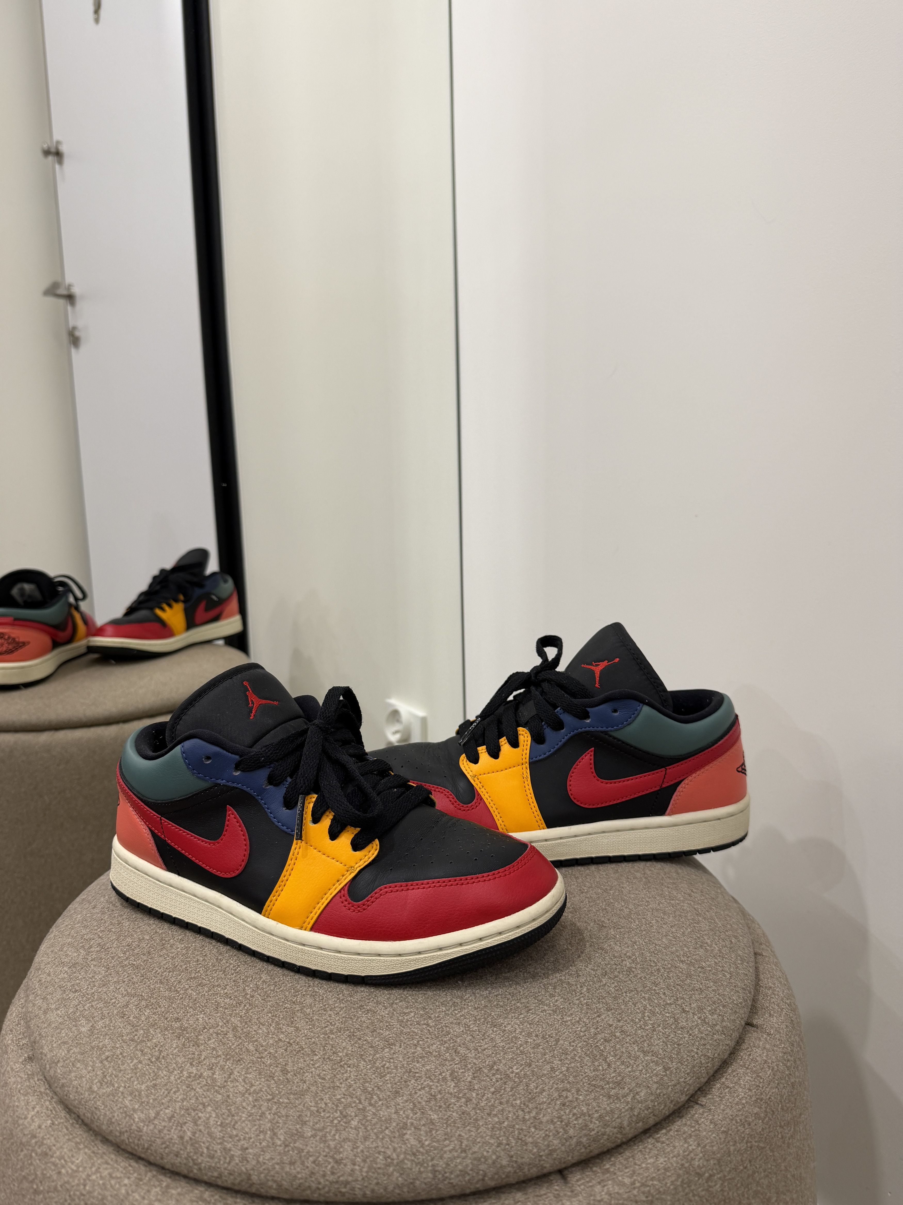 Nike Nike Air Jordan 1 Low Multicolor Sneakers Size 38 / US 7 Size US 5.5 / EU 38 - 4 Thumbnail
