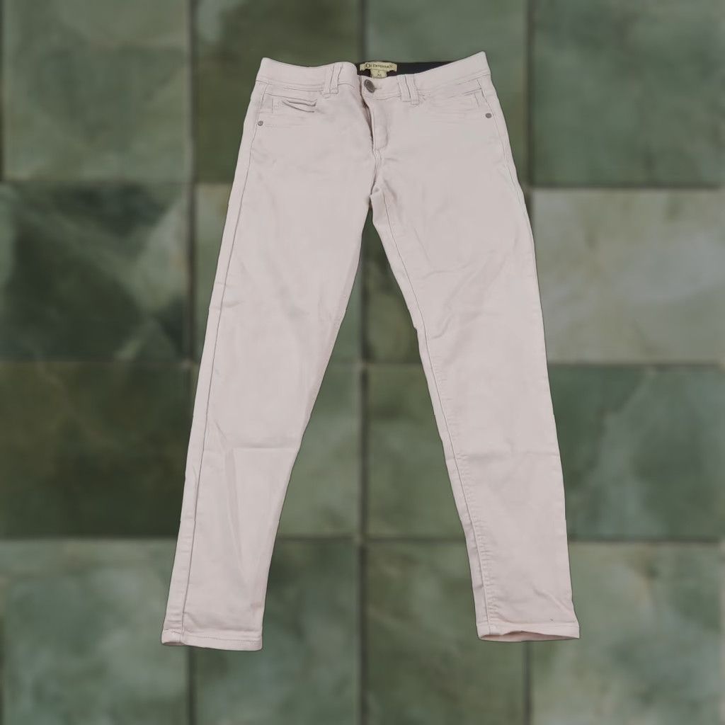 Vintage Womens Democracy Jeans Size 8 Extra Large XL Pink Straight Stretch Size 30" / US 8 / IT 44 - 1 Thumbnail