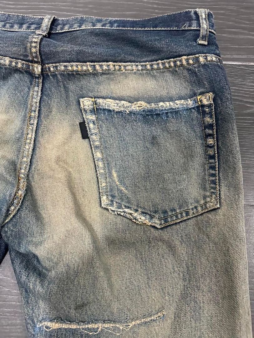 Undercover Undercover 68 Blue Yarn Jeans Size US 34 / EU 50 - 6 Thumbnail