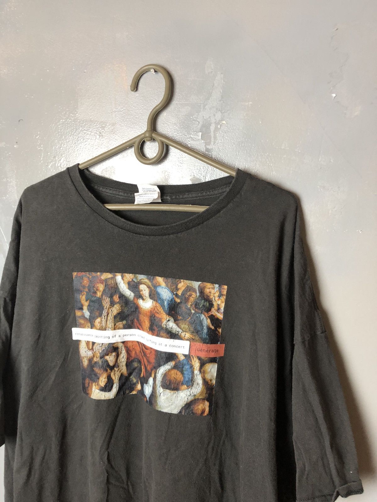 Vintage Vintage mens t-shirt humor jersey size 3xl Size US XXL / EU 58 / 5 - 2 Thumbnail