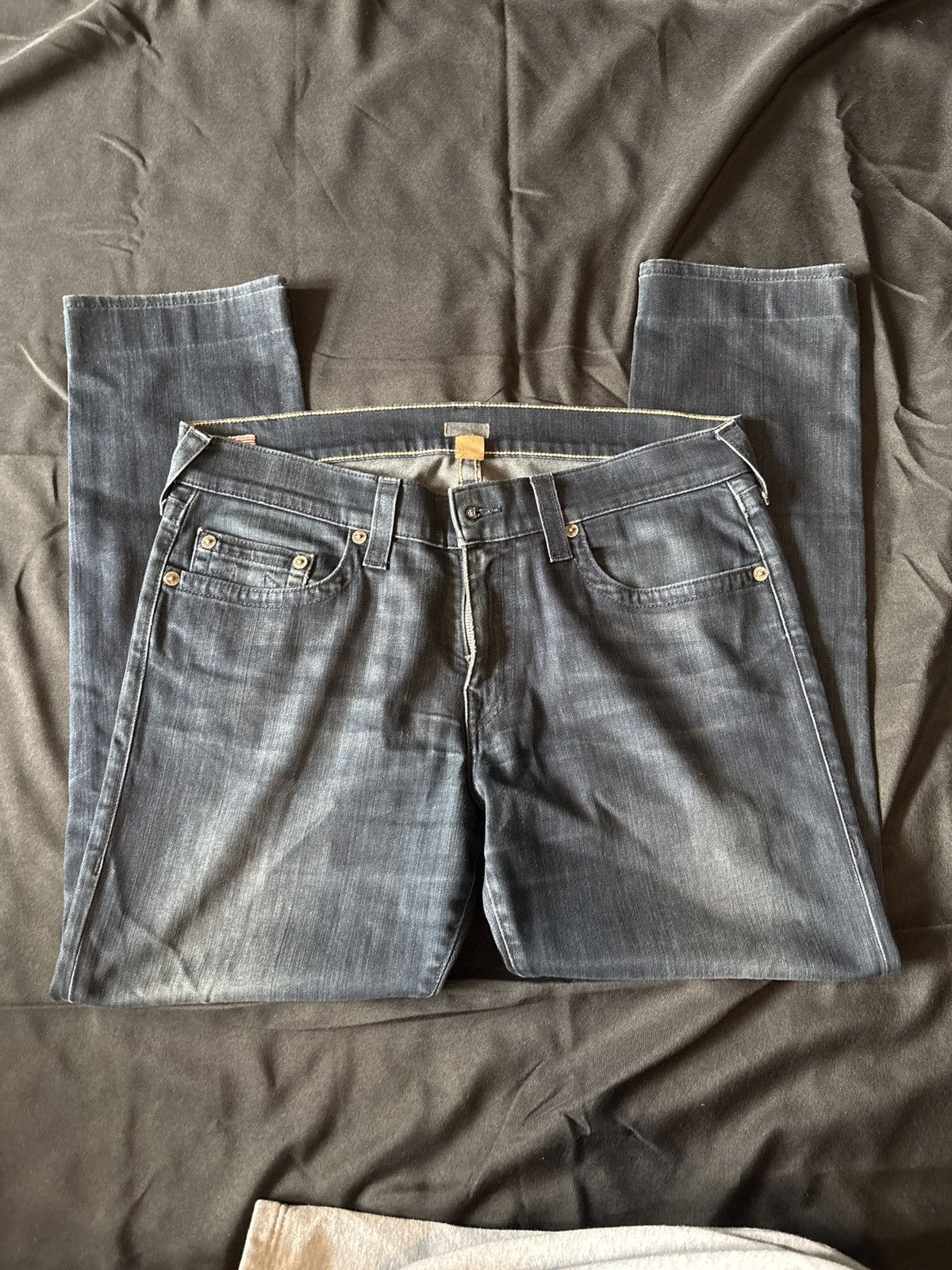 True Religion Vintage True Religion Straight Leg 36/36 Size US 36 / EU 52 - 2 Thumbnail