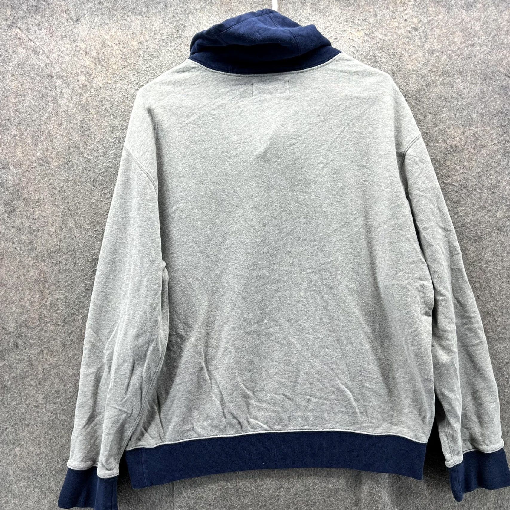 Polo Ralph Lauren VINTAGE Polo Ralph Lauren Sweatshirt Mens XL Gray Shawl Collar Button Pullover Size US XL / EU 56 / 4 - 2 Thumbnail