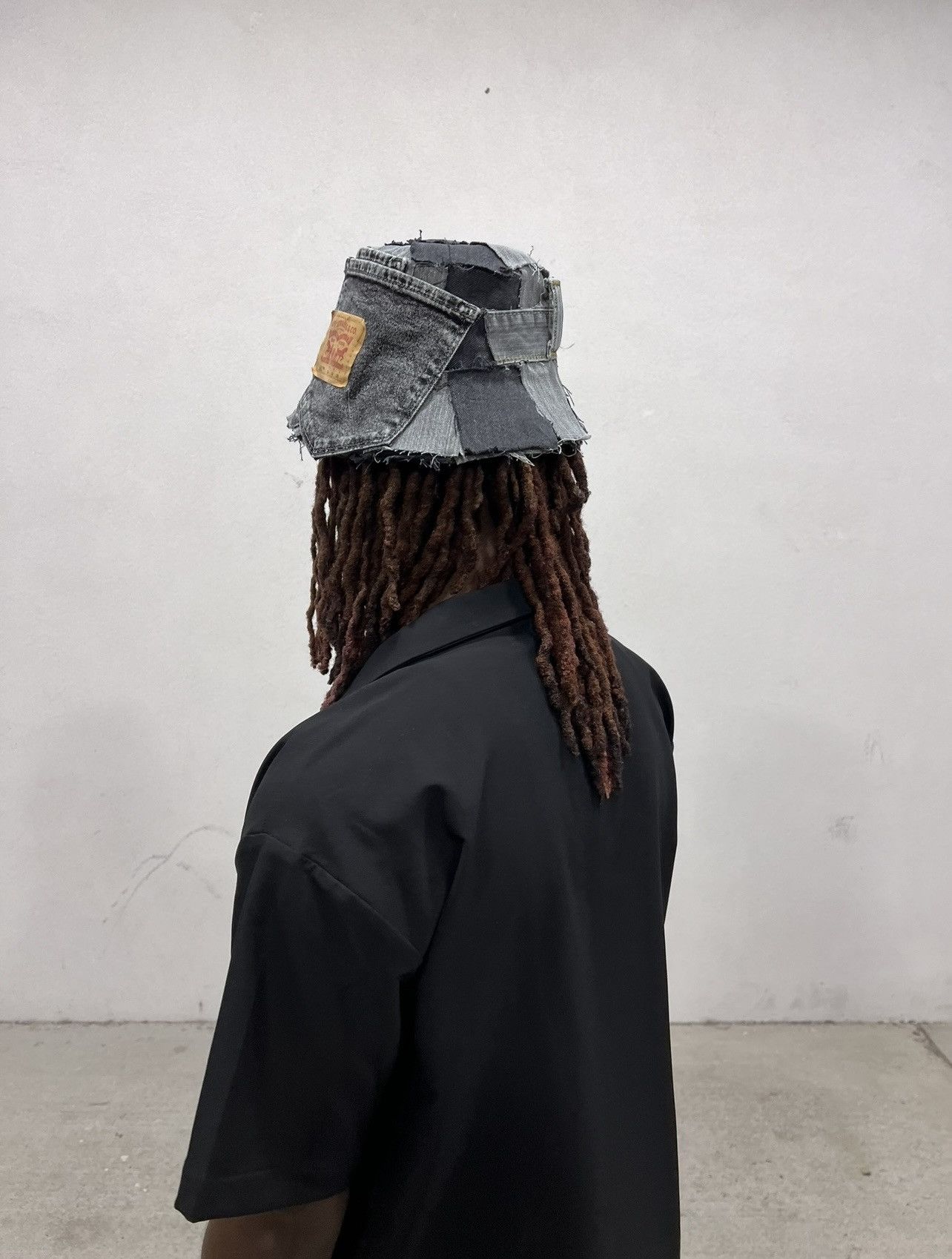 Other Custom Denim Bucket Hat Size ONE SIZE - 3 Thumbnail