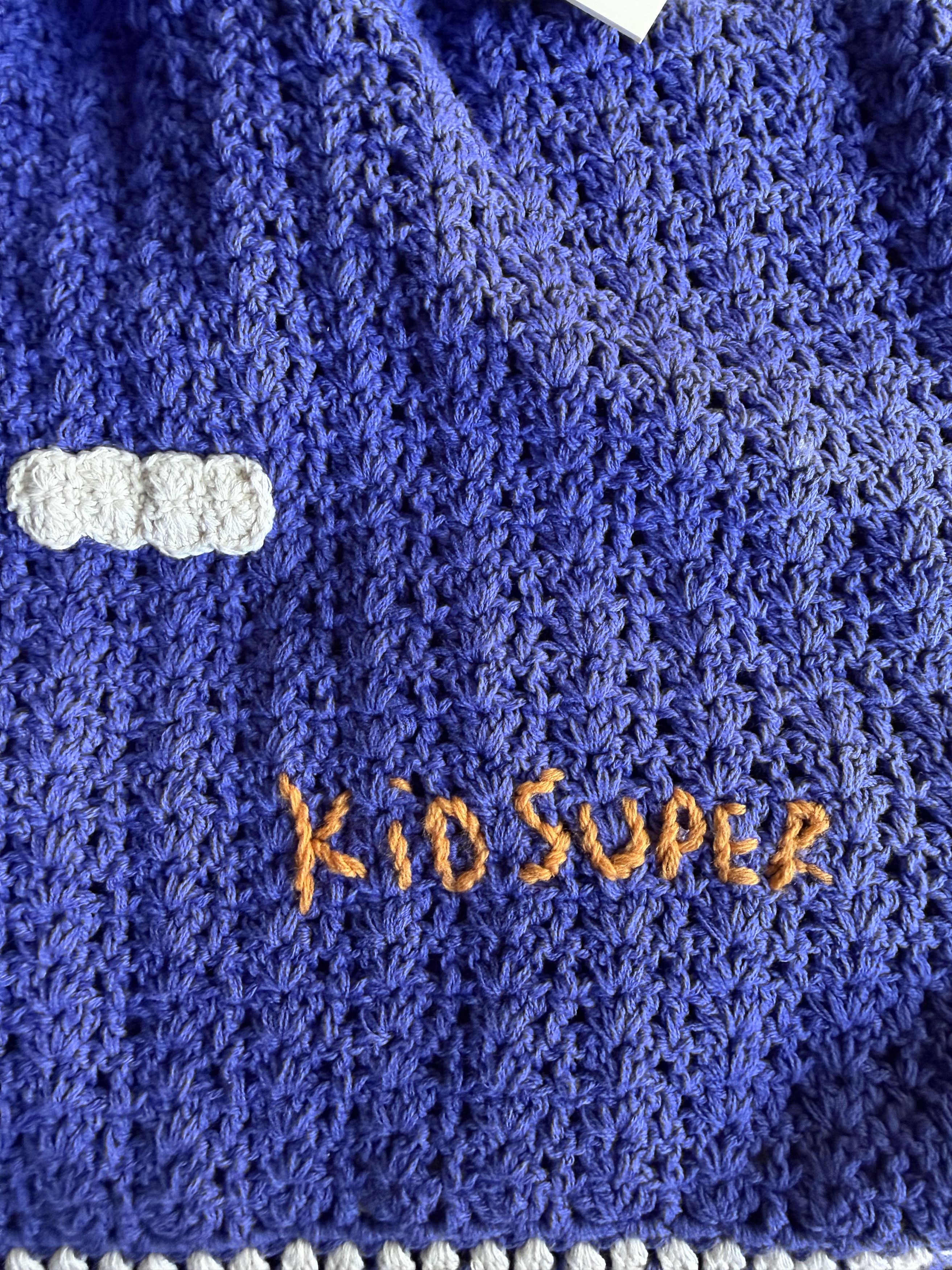 KidSuper Crochet Longleeve [Purple] Size US L / EU 52-54 / 3 - 8 Thumbnail