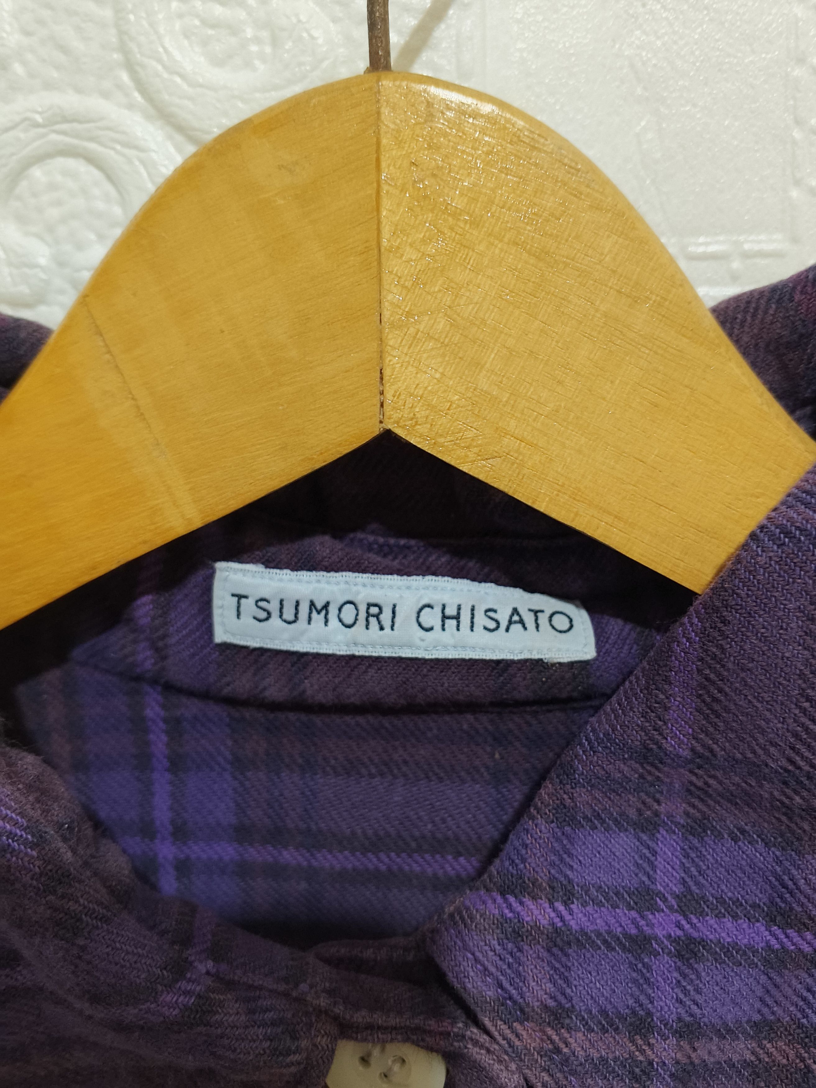 Tsumori Chisato Tsumori Chisato Plaid Flannel shirt Size S / US 4 / IT 40 - 3 Thumbnail