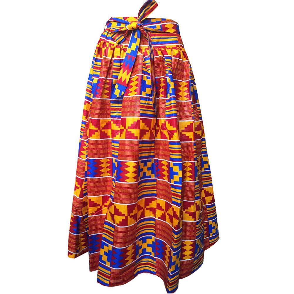 Other Wax Print Skirts Maxi Long Skirt Cotton Size 34" / US 12 / IT 48 - 1 Thumbnail