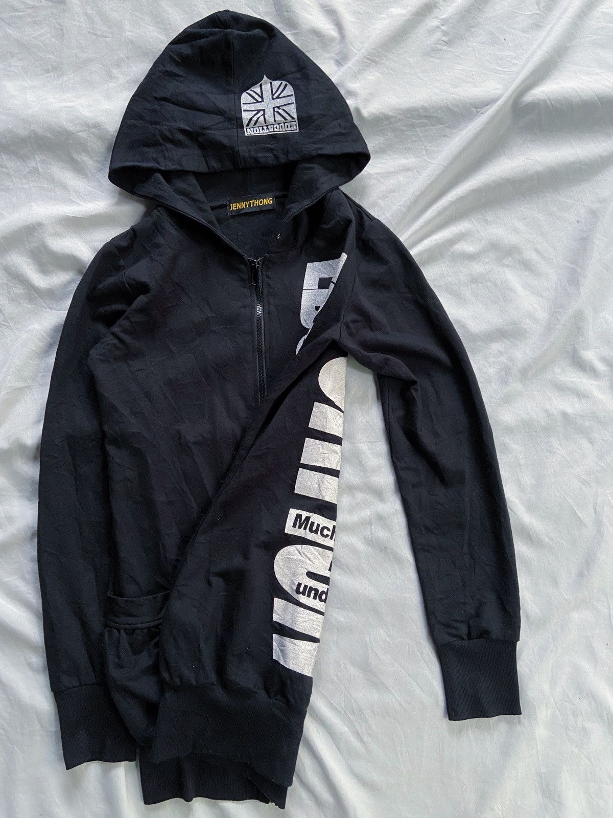 Japanese Brand JENNY THONG EDUCATION ZIP HOODIE hytseric glamour undercover Size US S / EU 44-46 / 1 - 3 Thumbnail