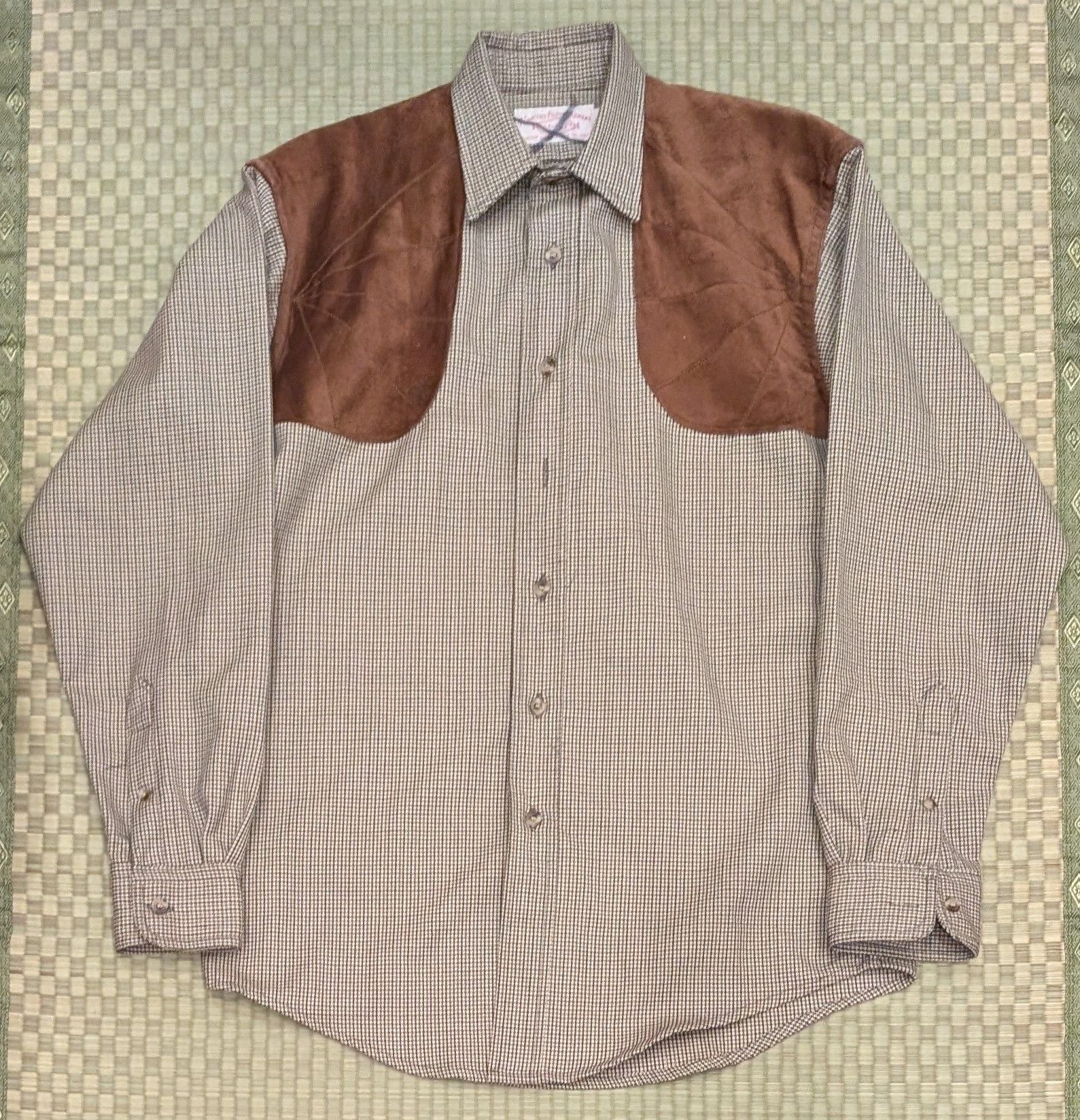 Filson RARE Filson Wool Shooting Shirt Suede Shoulder Patches Size US S / EU 44-46 / 1 - 1 Thumbnail